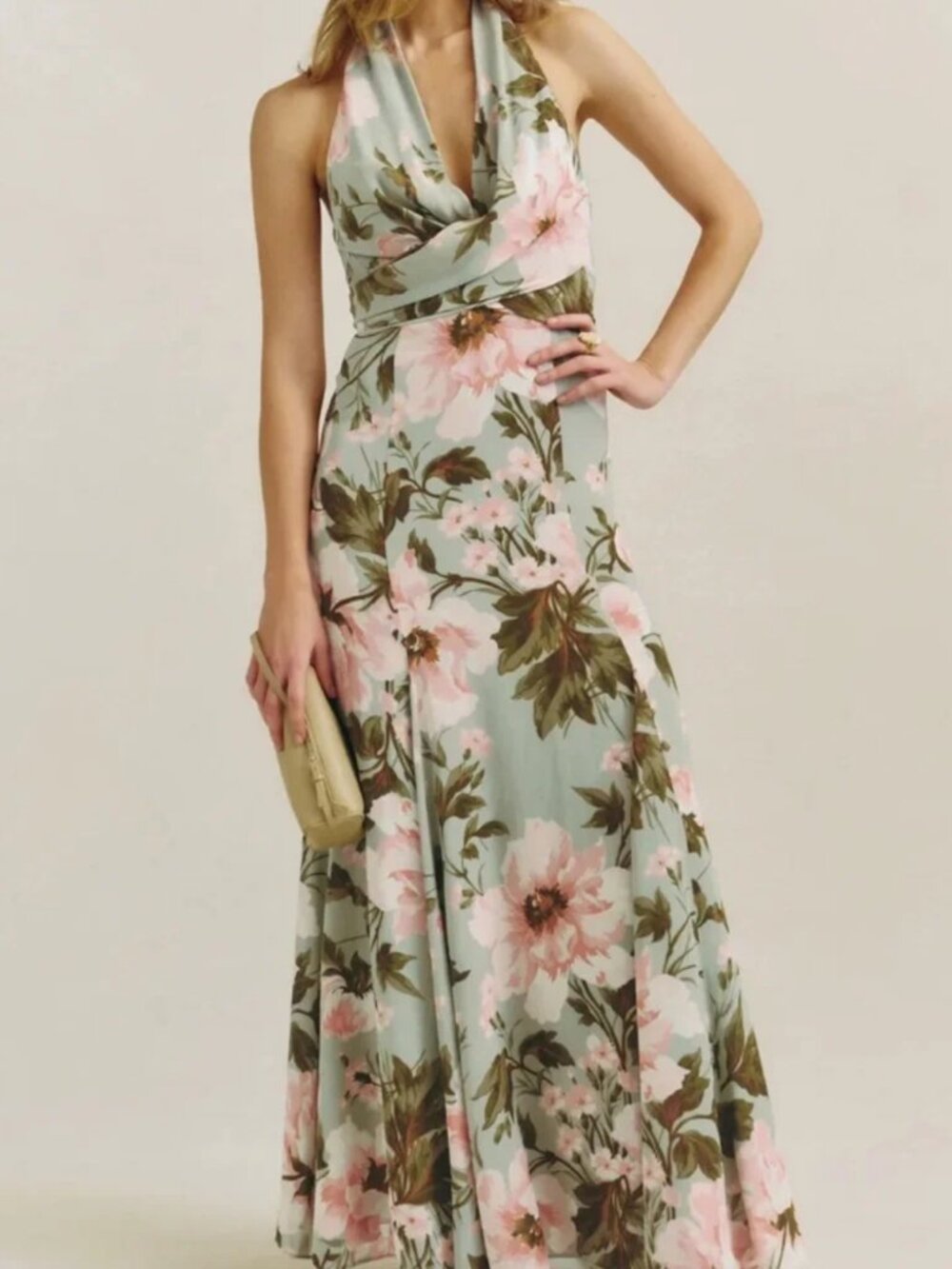 Reformation Ezria Green Dress Size 4 - Picture 1 of 10